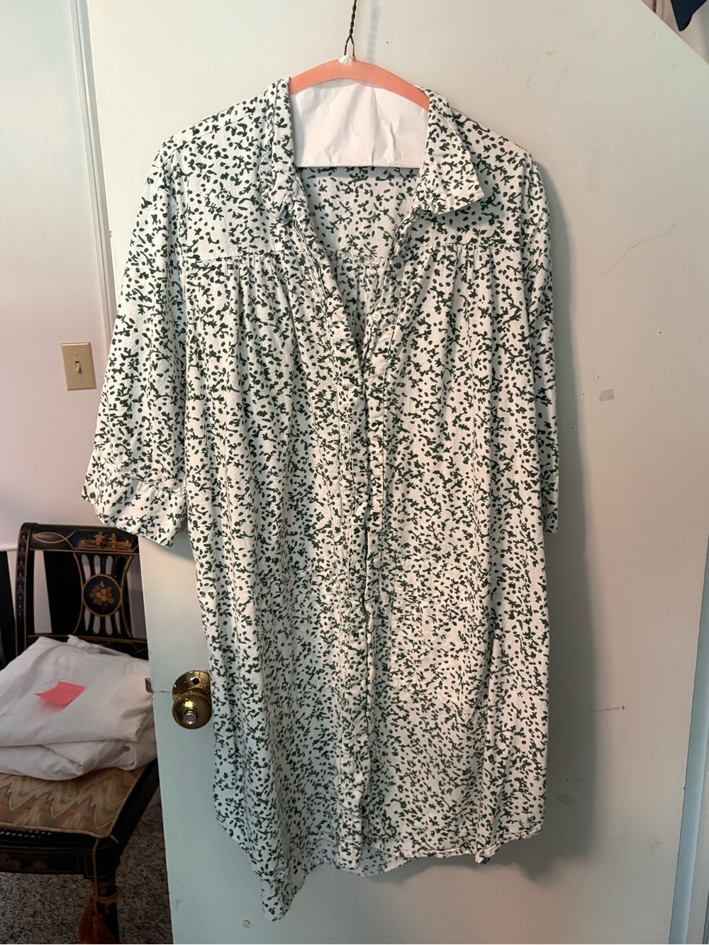 Mirth Short Sleeve Kyoto Dress in Ivy